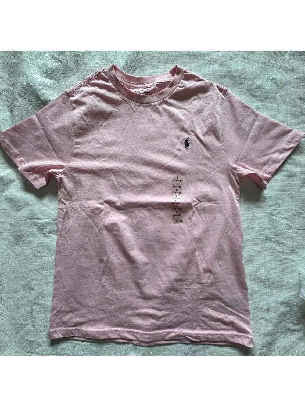 Ralph Lauren Pink Short Sleeve Polo Tee